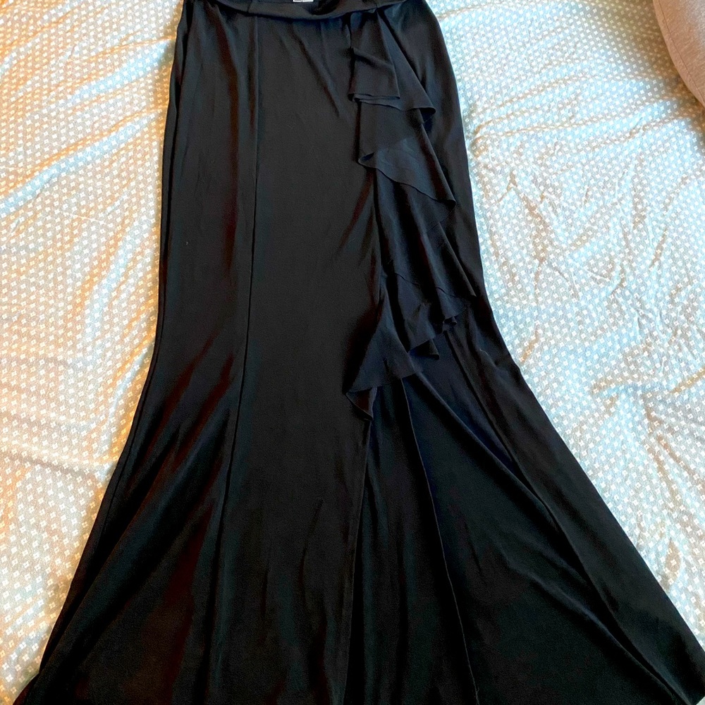 Asos fishtail long skirt US 8